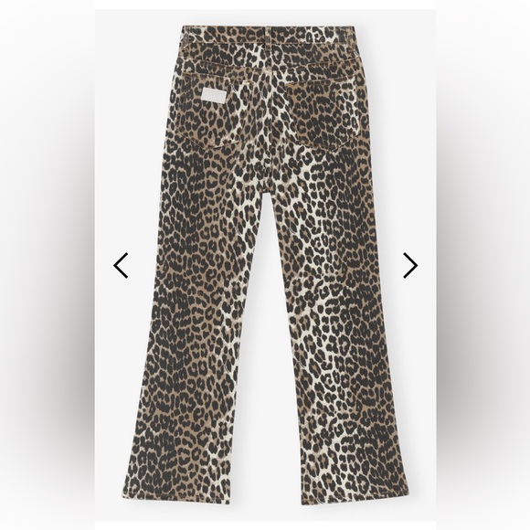 Ganni Leopard Print Pants - Picture 4 of 9